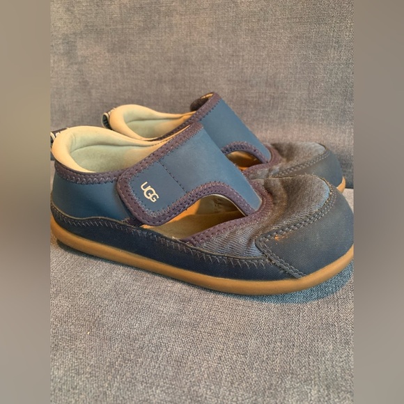 Unisex Kids Ugg Blue Delta Closed Toe Fisherman Adjustable Comfortable Sandal 12 - Picture 4 of 10